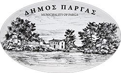 Image of the logo for the Municipality of Parga, Greece.